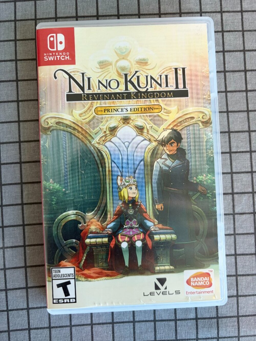 Nintendo Switch game Ni No Kuni II: Revenant Kingdom (Prince's Edition) in case